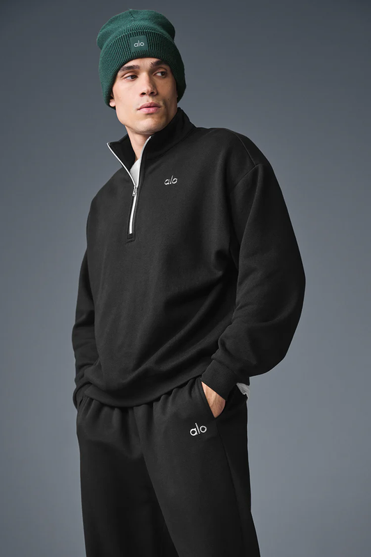 Alo Quarter Zip Sweat Set